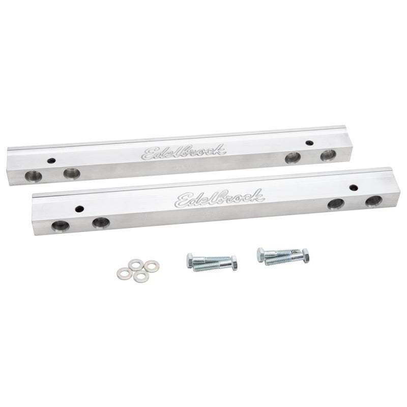 Edelbrock Pontiac Torker Fuel Rail Kit for Use w/ 50565 3637 3637 Photo - Unmounted
