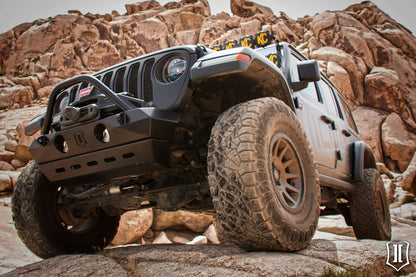ICON 2018+ Jeep Wrangler JL / 2020+ JT  Front Pro-Series Bumper Skid 25159 25159 Photo - lifestyle view