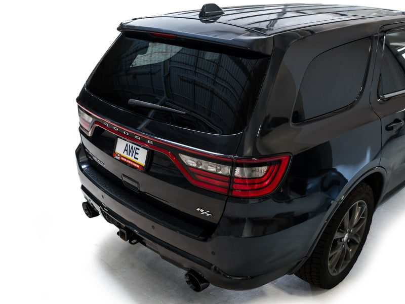 AWE Tuning 11-24 Dodge Durango 5.7L Track Edition Exhaust w/ Diamond Black Tips 3020-33575 3020-33575 Photo - Mounted