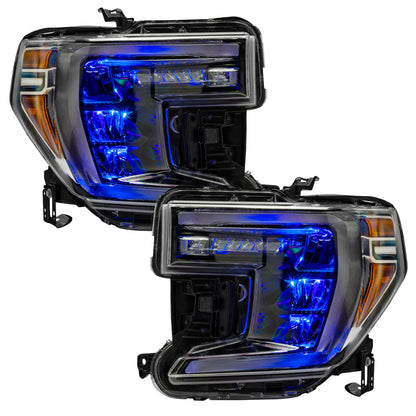 ORACLE Lighting Oracle 19-21 Silverado/Sierra 1500 RGB Demon Eye Headlight Upgrade Kit - ColorSHIFT w/o Controller 1440-334 1440-334 User 2