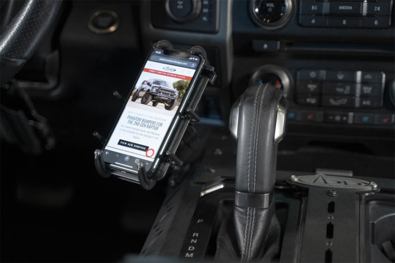 Addictive Desert Designs ADD 15-20 Ford F-150 / 15-20 Ford Raptor Center Console Molle Panels - Full Set AC110360180 AC110360180 Photo - Mounted