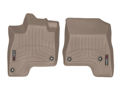 WeatherTech 2018+ Honda Clarity (Plug-In Hybrid) Front FloorLiner - Tan 4514211 4514211 Photo - Unmounted