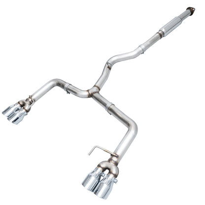 AWE Tuning Subaru WRX/STI VA/GV Sedan Track Edition Exhaust - Chrome Silver Tips (102mm) 3020-42058 3020-42058 Photo - Primary