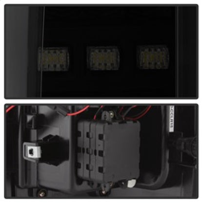 Spyder Chevy Colorado 2015-2017 Light Bar LED Tail Lights - Black Smoke ALT-YD-CCO15-LED-BSM 5085252 5085252 Photo - Unmounted