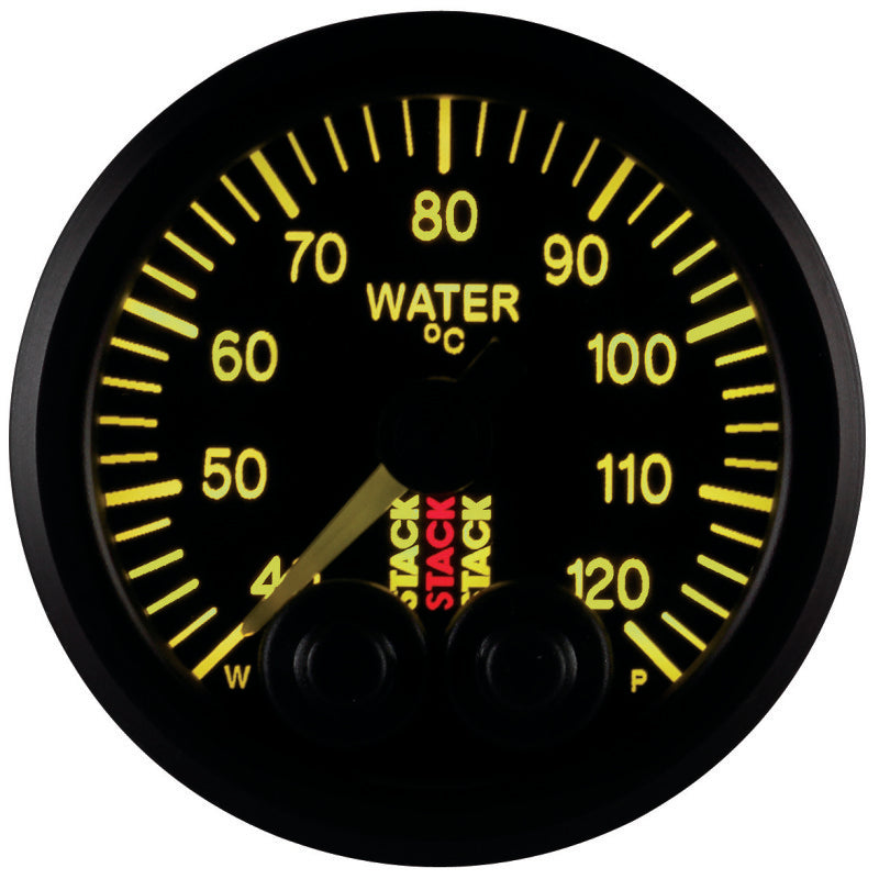 Autometer Stack 52mm 40-120 Deg C 1/8in NPTF Male Pro-Control Water Temp Gauge - Black ST3507 ST3507 User 5