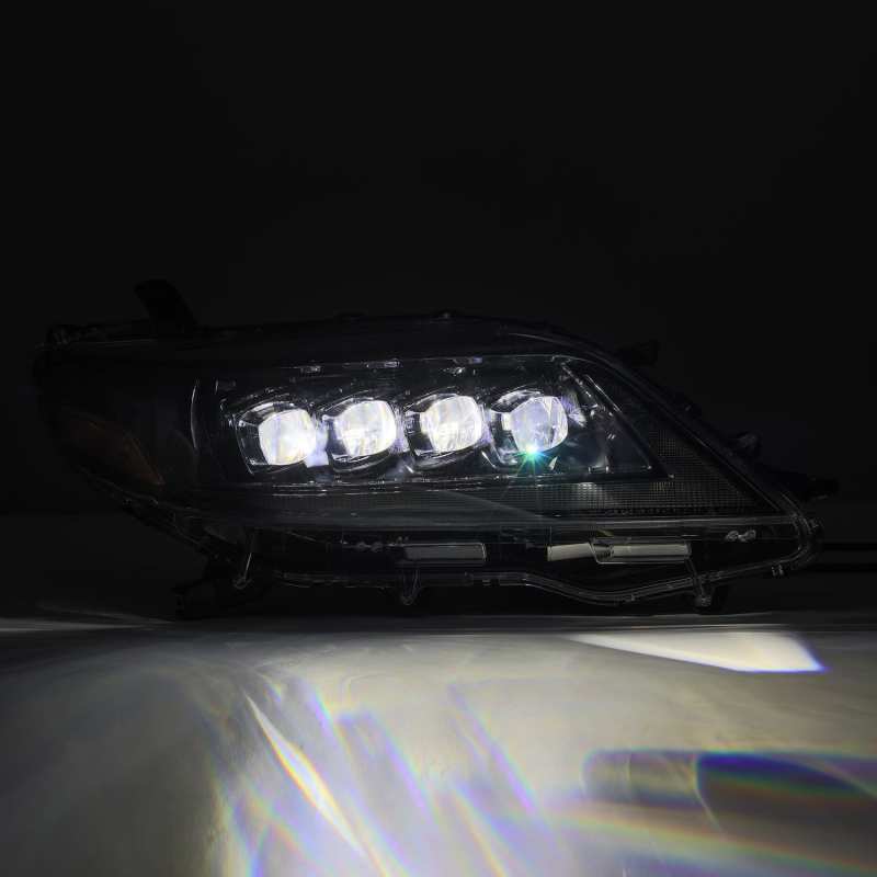 AlphaRex 11-21 Toyota Sienna LUXX LED Proj Headlights Plank Style Alpha Black w/Seq Signal/DRL 880767 880767 User 2