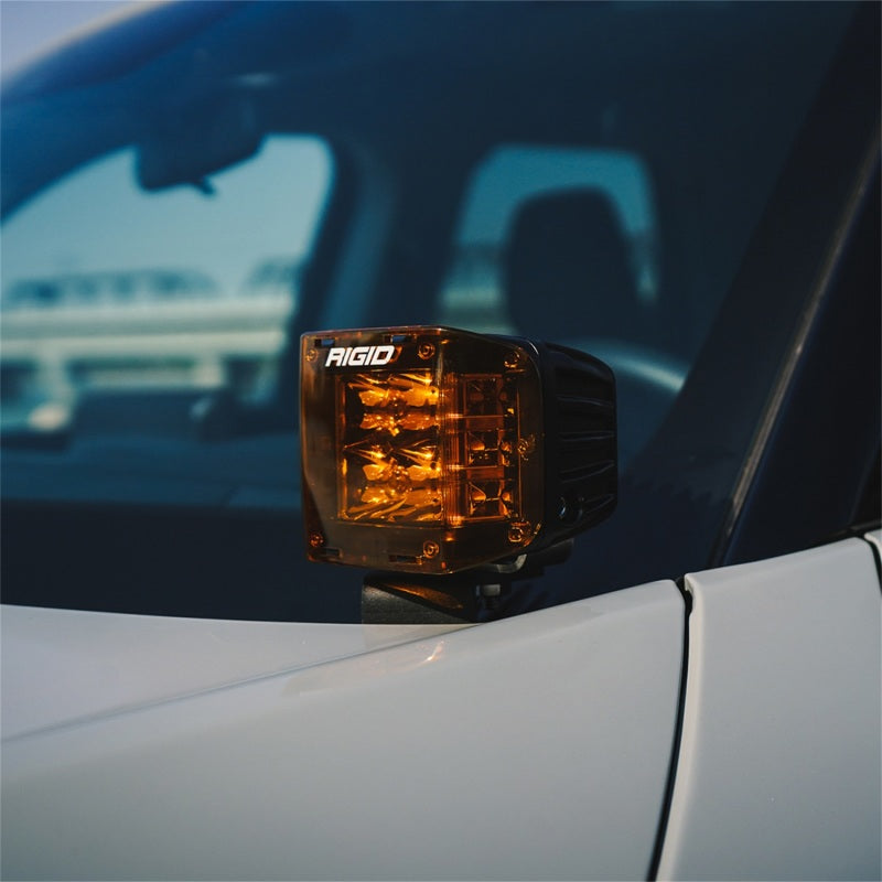 Rigid Industries Rigid 2021+ Ford Bronco Sport A-Pillar D-SS Series Side Shooter Light Mount Kit 46710 46710 Photo - Mounted