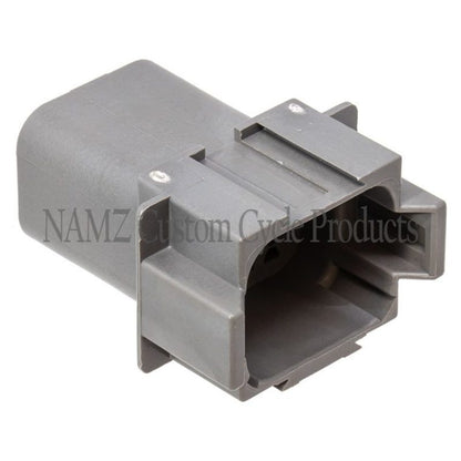 NAMZ Deutsch DT Series 8-Wire Receptacle & Wedgelock - Gray (HD 72128-94GY) DR-8G DR-8G Photo - Primary