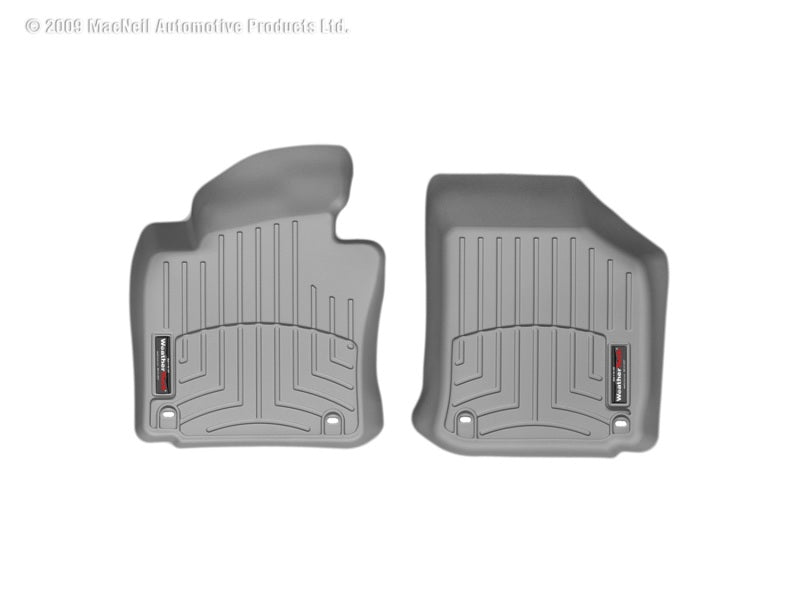 WeatherTech WT FloorLiner - Front - Grey Floor Mats Floor Mats - Rubber main image