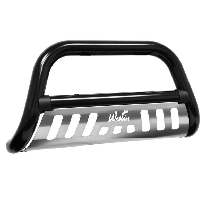 Westin 2019-2020 Chevrolet Silverado 1500  (Excl. 2019 Silverado LD) Ultimate Bull Bar - Black 32-3955 32-3955 Photo - Unmounted