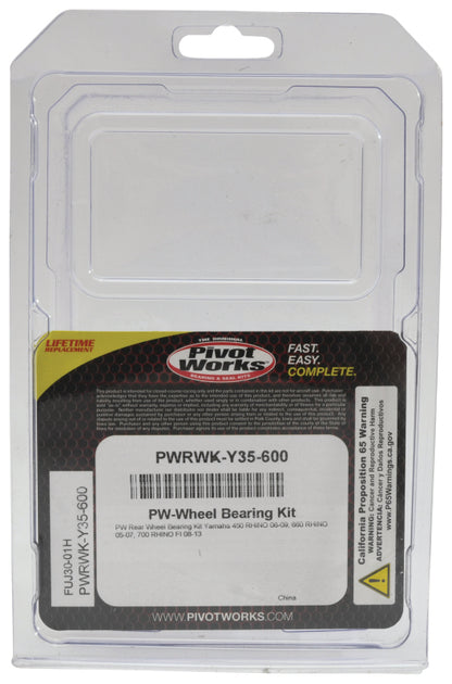 Pivot Works Atv Rear Bearing Kit Yam PWRWK-Y35-600 PWRWK-Y35-600 Photo - Primary