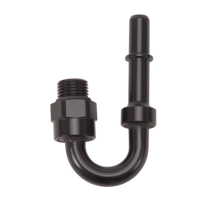 Russell Performance Adapter Fitting 3/8in SAE Quick Disconnect 180 DEG - Blk 644043 644043 Photo - Primary