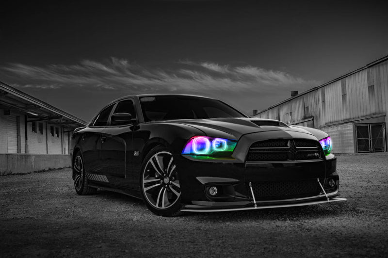 ORACLE Lighting Oracle Dodge Charger 11-14 Halo Kit - ColorSHIFT w/o Controller 2234-334 2234-334 Photo - in package