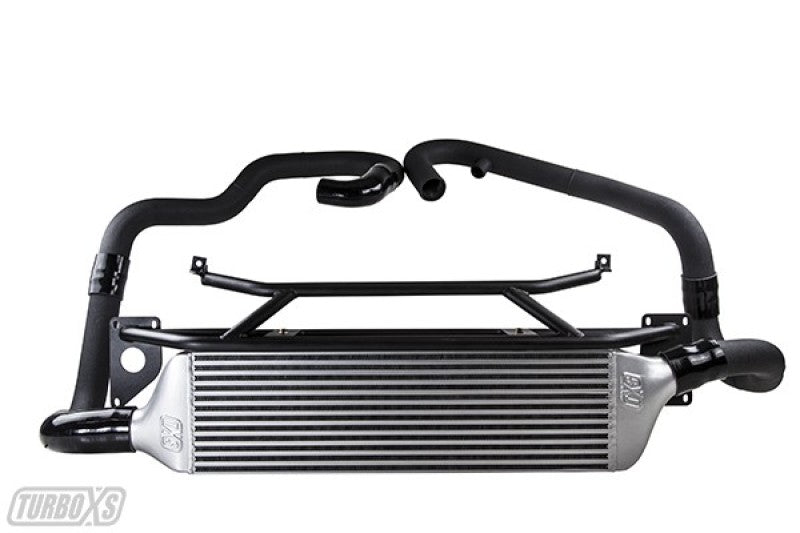 Turbo XS FMIC 2015-2017 Subaru STi - Wrinkle Black Pipes STI15-FMIC-BLK STI15-FMIC-BLK Photo - Primary