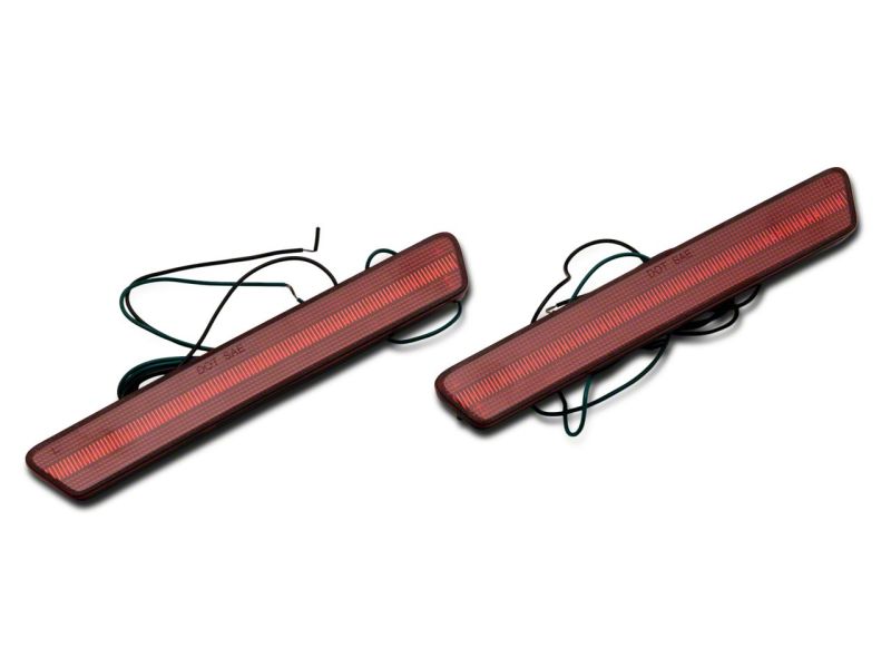 Raxiom 99-04 Ford Mustang Axial Series LED Rear Side Marker Lights- Red 408819