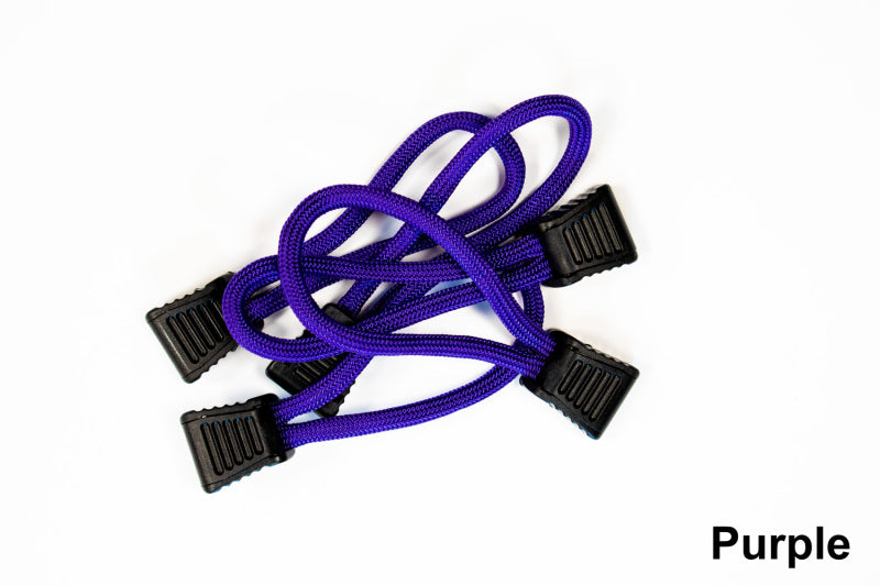 Fishbone Offroad Paracord Zipper Pulls 5 Pcs Purple FB51279-V FB51279-V Photo - Primary