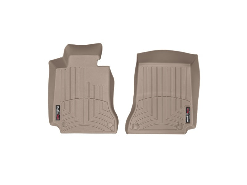 WeatherTech WT FloorLiner - Front - Tan Floor Mats Floor Mats - Rubber main image