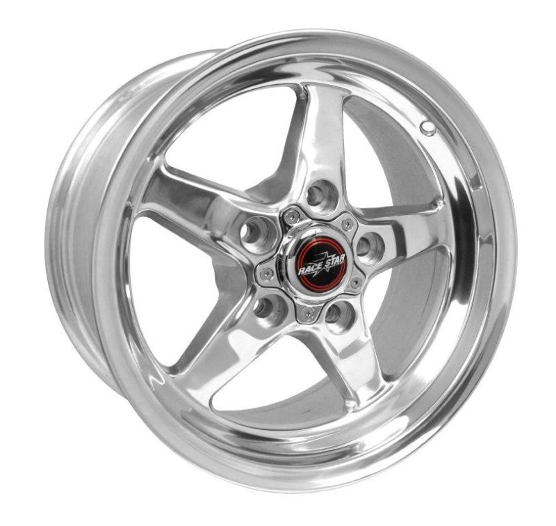 Race Star 92 Drag Star 15x8.00 5x4.50bc 5.25bs Direct Drill Polished Wheel 92-580150DP 92-580150DP User 1