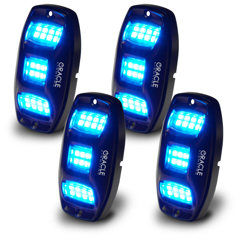 ORACLE Lighting Oracle Underbody  RGB+W Wheel Well Rock Light Kit - 4 PCS - ColorSHIFT 5895-339 5895-339 Photo - out of package