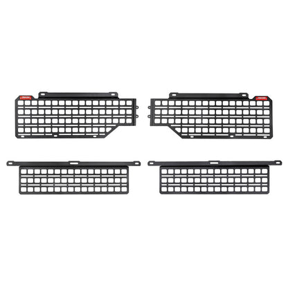 BuiltRight Industries 05-21 Toyota Tacoma Full Bedside Rack - 4pc Set 102081 102081 Photo - Primary