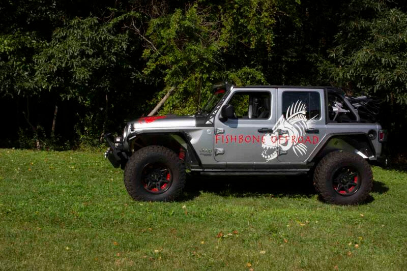 Fishbone Offroad 2018+ Jeep Wrangler JL Mid-Width Winch Front Bumper FB22088 FB22088 Photo - lifestyle view