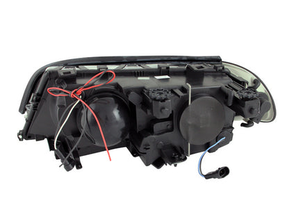 Anzo 2000-2003 BMW 3 Series E46 Projector Headlights w/ Halo Black 121269 Photo - Unmounted