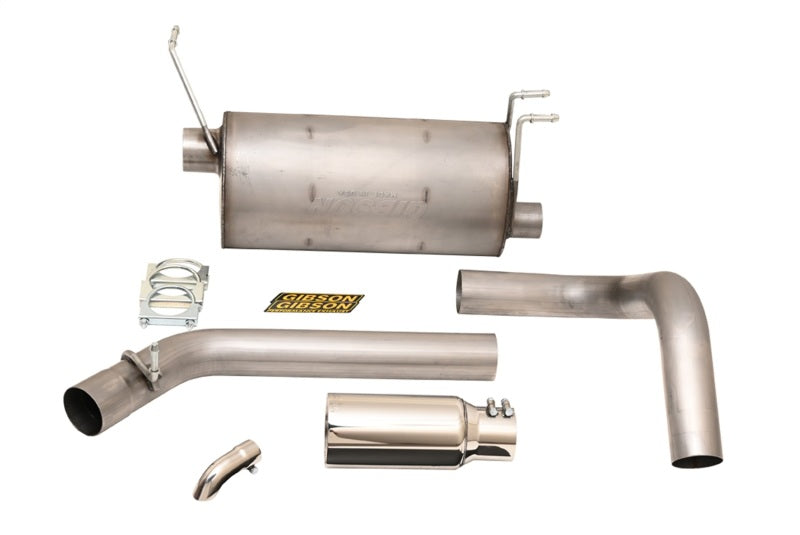 Gibson 16-22 Ford F53 Chassis  6.8L / 7.3L 3.5in Cat-Back Single Exhaust - Stainless 956011S 956011S Photo - Primary