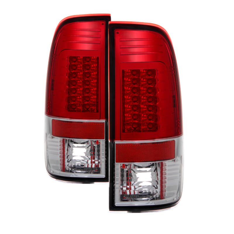 Spyder Ford F150 Styleside 97-03/F250 Version 2 LED Tail Lights Red Clear ALT-YD-FF15097-LED-G2-RC 5029140 5029140 Photo - Primary