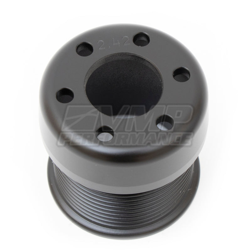 VMP Performance 07-14 Ford Shelby GT500 2.4in 10-Rib Conversion Bolt-On Pulley VMP-24-10-B VMP-24-10-B Photo - Primary