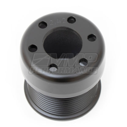 VMP Performance 07-14 Ford Shelby GT500 2.4in 10-Rib Conversion Bolt-On Pulley VMP-24-10-B VMP-24-10-B Photo - Primary