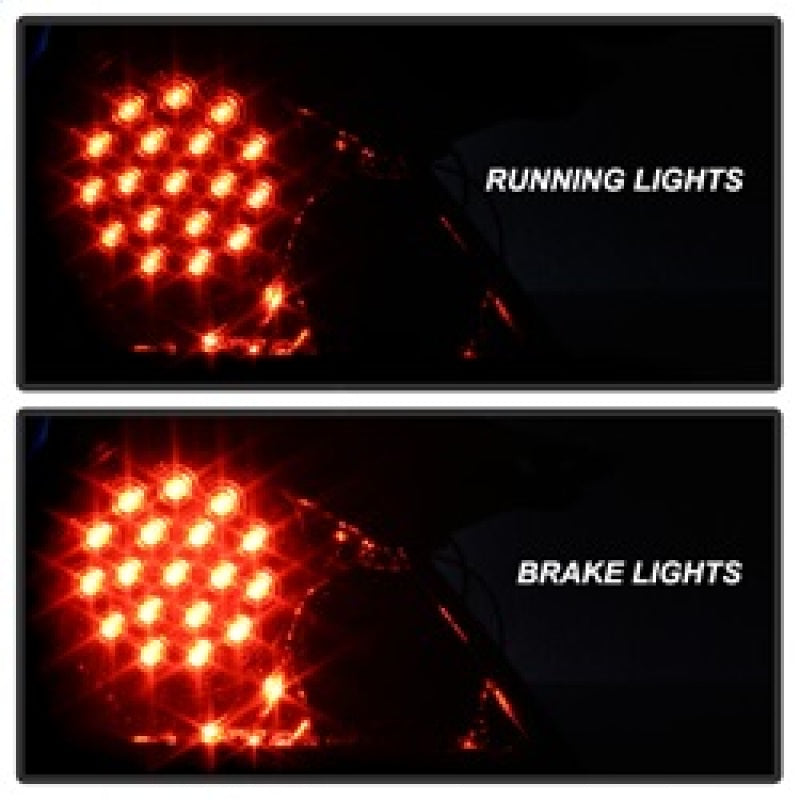 Spyder Nissan 350Z 03-05 LED Tail Lights Smoke ALT-YD-N350Z02-LED-SM 5022530 5022530 Photo - Unmounted