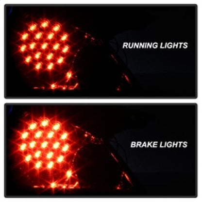Spyder Nissan 350Z 03-05 LED Tail Lights Smoke ALT-YD-N350Z02-LED-SM 5022530 5022530 Photo - Unmounted