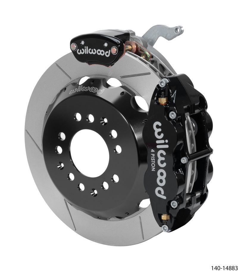 Wilwood Narrow Superlite 4R-MC4 Black Rear Kit 12.88in Slotted Rotor 88-96 Chevy Corvette C4 140-14883 140-14883 User 1