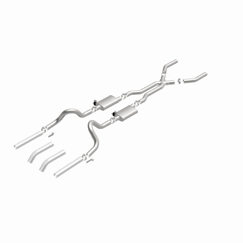 MagnaFlow Ford Mustang Street Series Crossmember-Back Performance Exhaust System 15819 360 Degree Image Set