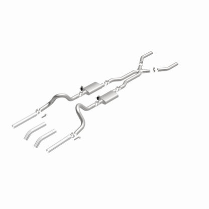 MagnaFlow Ford Mustang Street Series Crossmember-Back Performance Exhaust System 15819 360 Degree Image Set