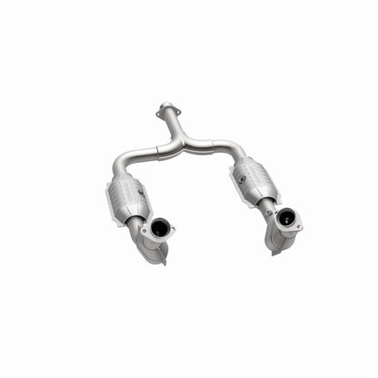 MagnaFlow Ford Mustang HM Grade Federal / EPA Compliant Direct-Fit Catalytic Converter 93345 360 Degree Image Set