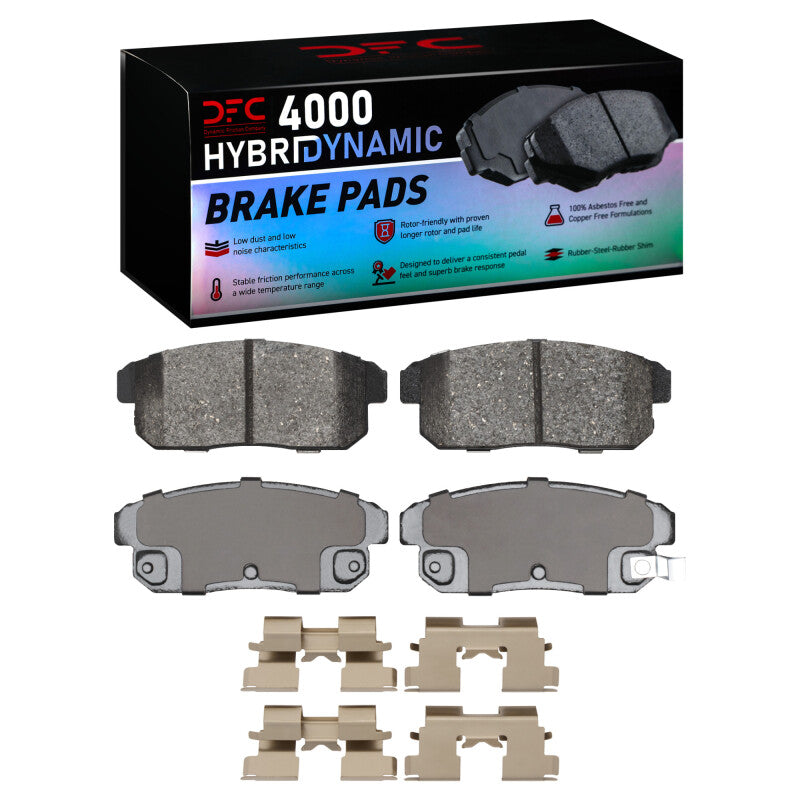 DFC DFC 4000 HybriDynamic Brake Pads Brakes, Rotors & Pads Brake Pads - OE main image