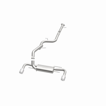 MagnaFlow Mazda 3 Street Series Cat-Back Performance Exhaust System 15557 360 Degree Image Set
