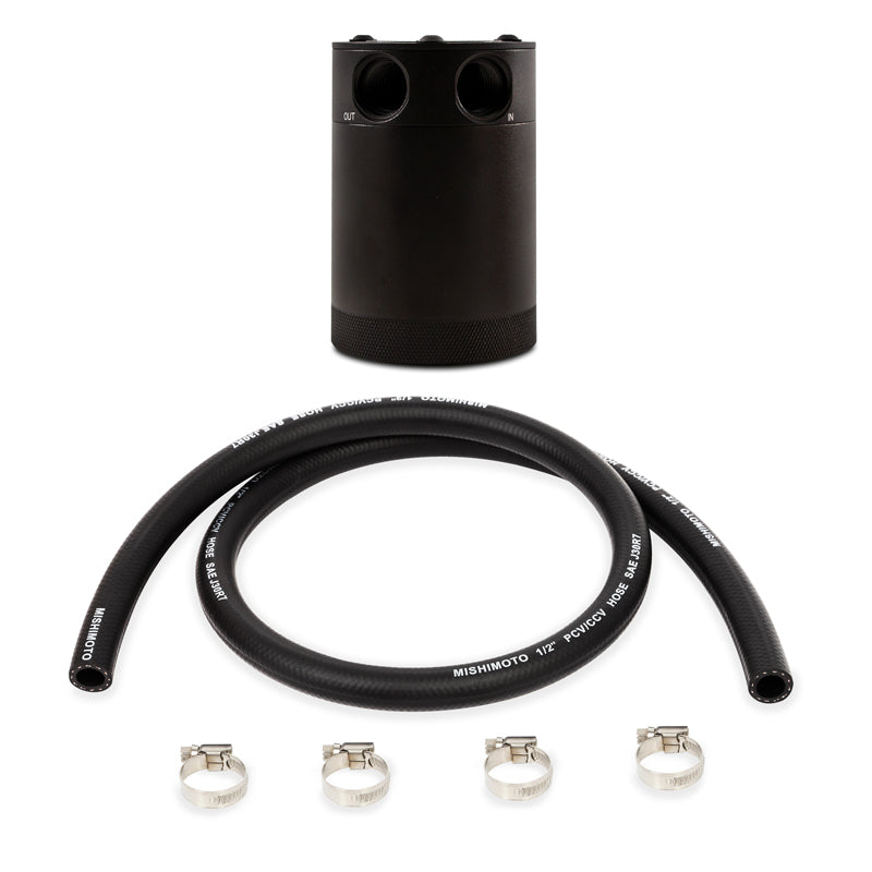 Mishimoto Compact Baffled Oil Catch Can - 2-Port MMBCC-CBTWO-BK MMBCC-CBTWO-BK User 1