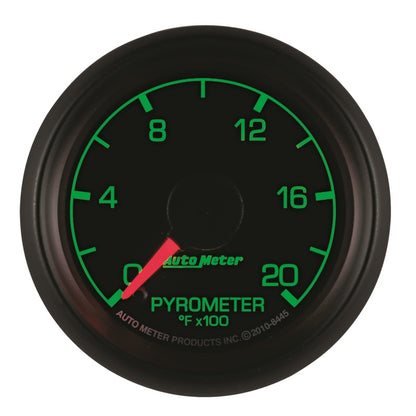Autometer 2-1/16" Pyrometer, 0-2000 °F, Stepper Motor, Ford Factory Match 8445 User 4