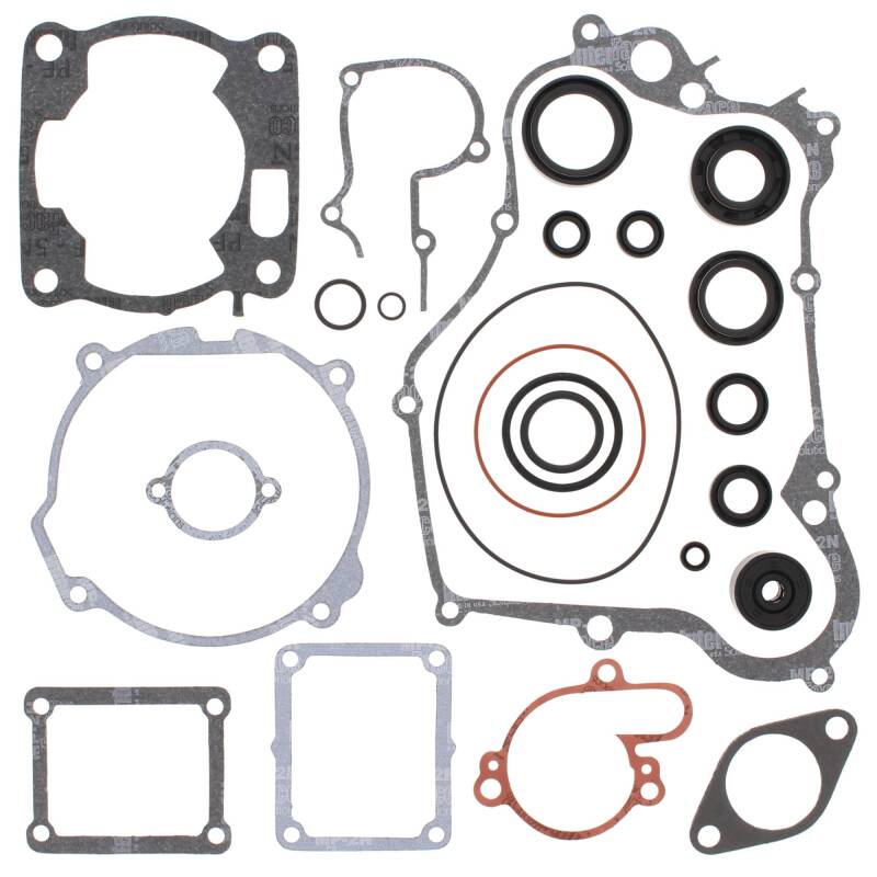 Vertex Pistons Vertex Gaskets 86-88 Yamaha YZ125 Complete Gasket Kit w/ Oil Seals 811631 811631 Photo - Primary