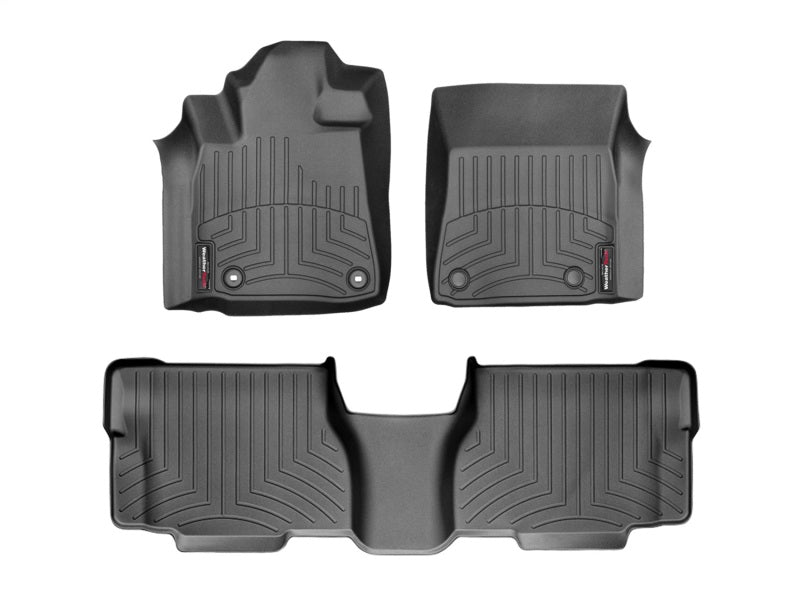 WeatherTech WT FloorLiner - Rear - Blk Floor Mats Floor Mats - Rubber main image