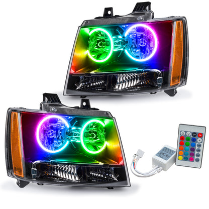 ORACLE Lighting Oracle 07-14 Chevrolet Tahoe SMD HL - ColorSHIFT w/ Simple Controller 7010-504 7010-504 Photo - Primary
