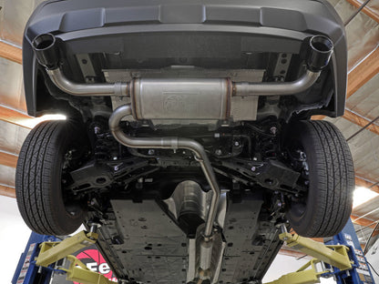 aFe POWER Takeda 19-21 Toyota RAV4 L4-2.5L 304SS CB Exhaust w/ Black Tips 49-36053-B 49-36053-B Photo - Mounted