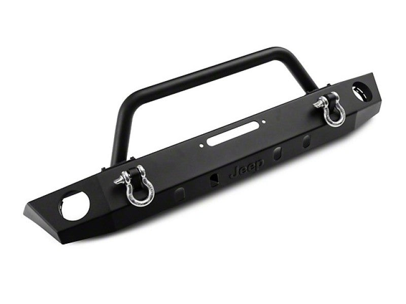 Officially Licensed Jeep 07-18 Jeep Wrangler JK Trekker Front Bumper w/ Jeep Logo oljJ164365