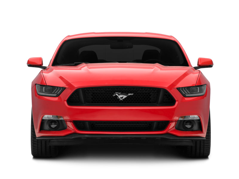 Raxiom 15-17 Ford Mustang Projector Headlights OEM HID Bulbs- Black Housing (Clear Lens) 407055 407055 Photo - Close Up