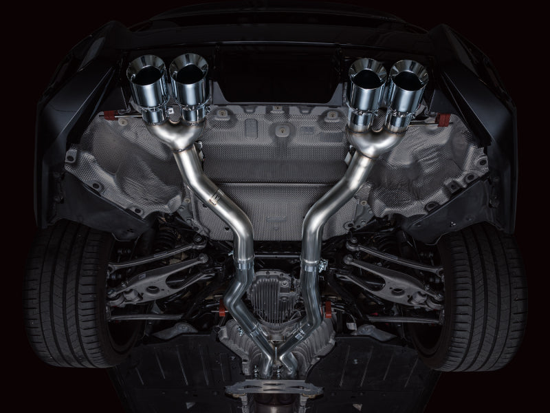 AWE Tuning 23-24 BMW G87 M2 Track Edition Exhaust - Chrome Silver Tips 3020-42487 3020-42487 Photo - Mounted