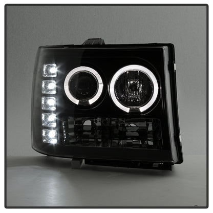 Spyder GMC Sierra 1500/GMC Sierra Denali 08-13 Projector LED Halo- LED Blk PRO-YD-GS07-HL-BK 5010605 5010605 User 1