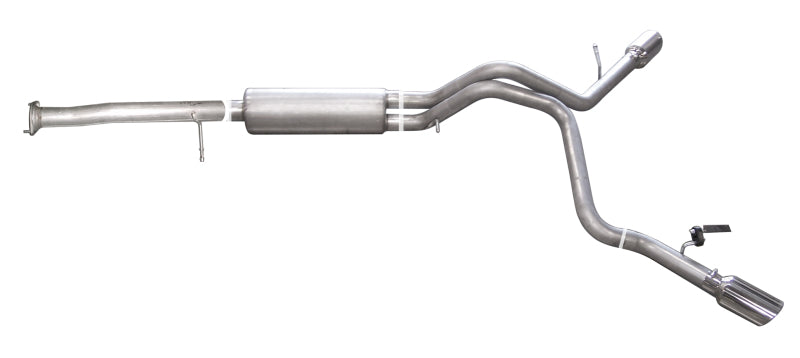 Gibson Cat-Back Dual Extreme Ex haust System Stainless GIB65403 65403 Photo - Primary