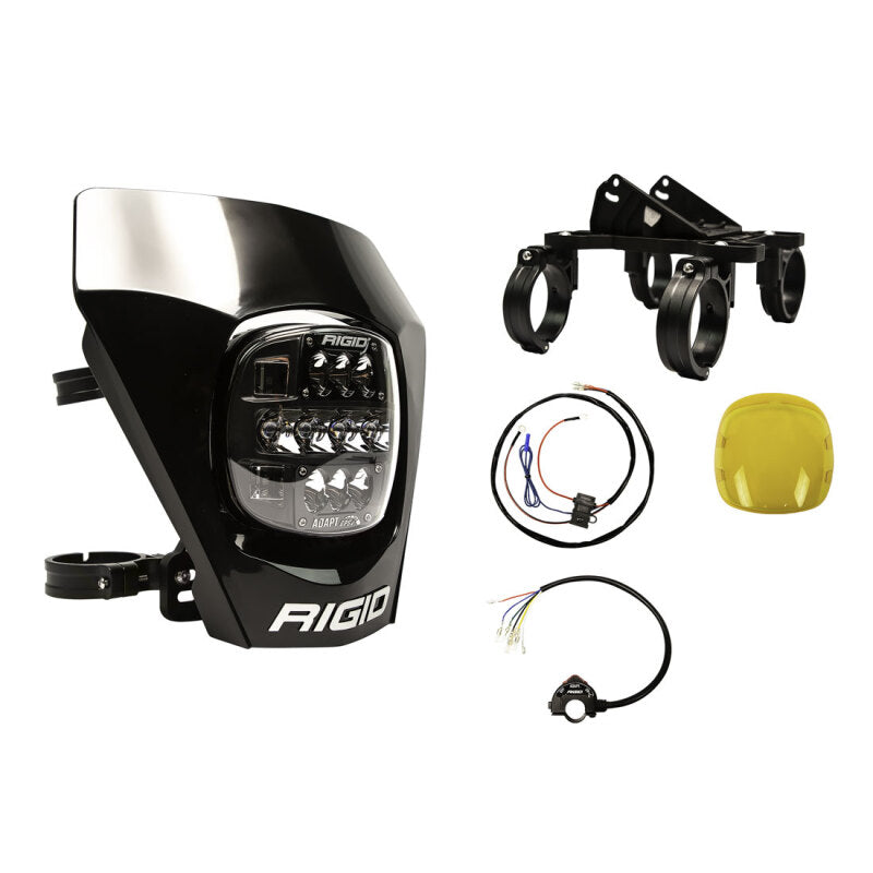 Rigid Industries Adapt XE Ready To Ride Mounting Bracket Kit (BRACKET ONLY) - Single 300422 300422 Photo - lifestyle view